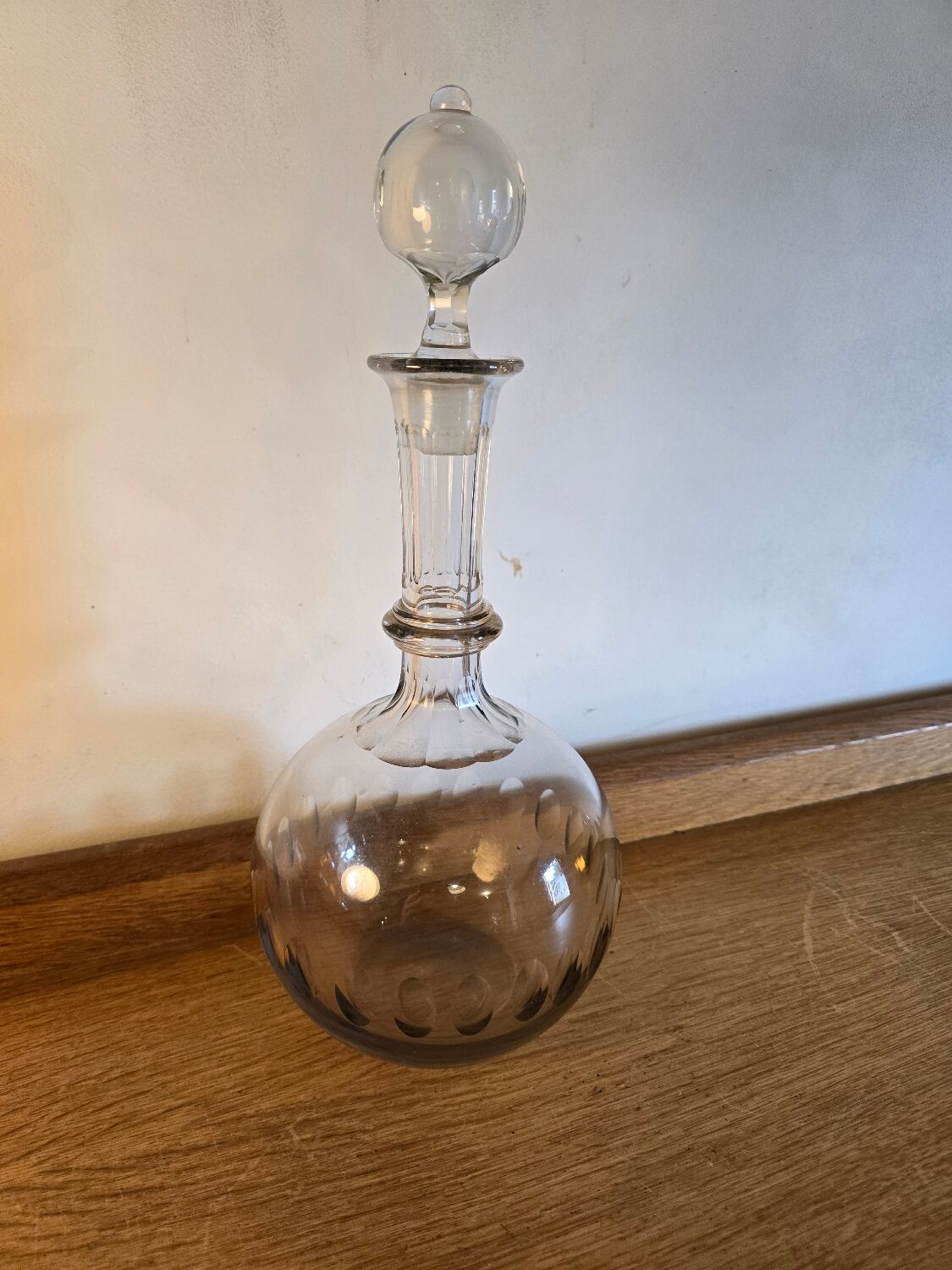 Large wine carafe from around 1950.