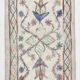 4x6 neutral handmade anatolian turkish rug,	115c192cm
