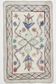4x6 neutral handmade anatolian turkish rug,	115c192cm