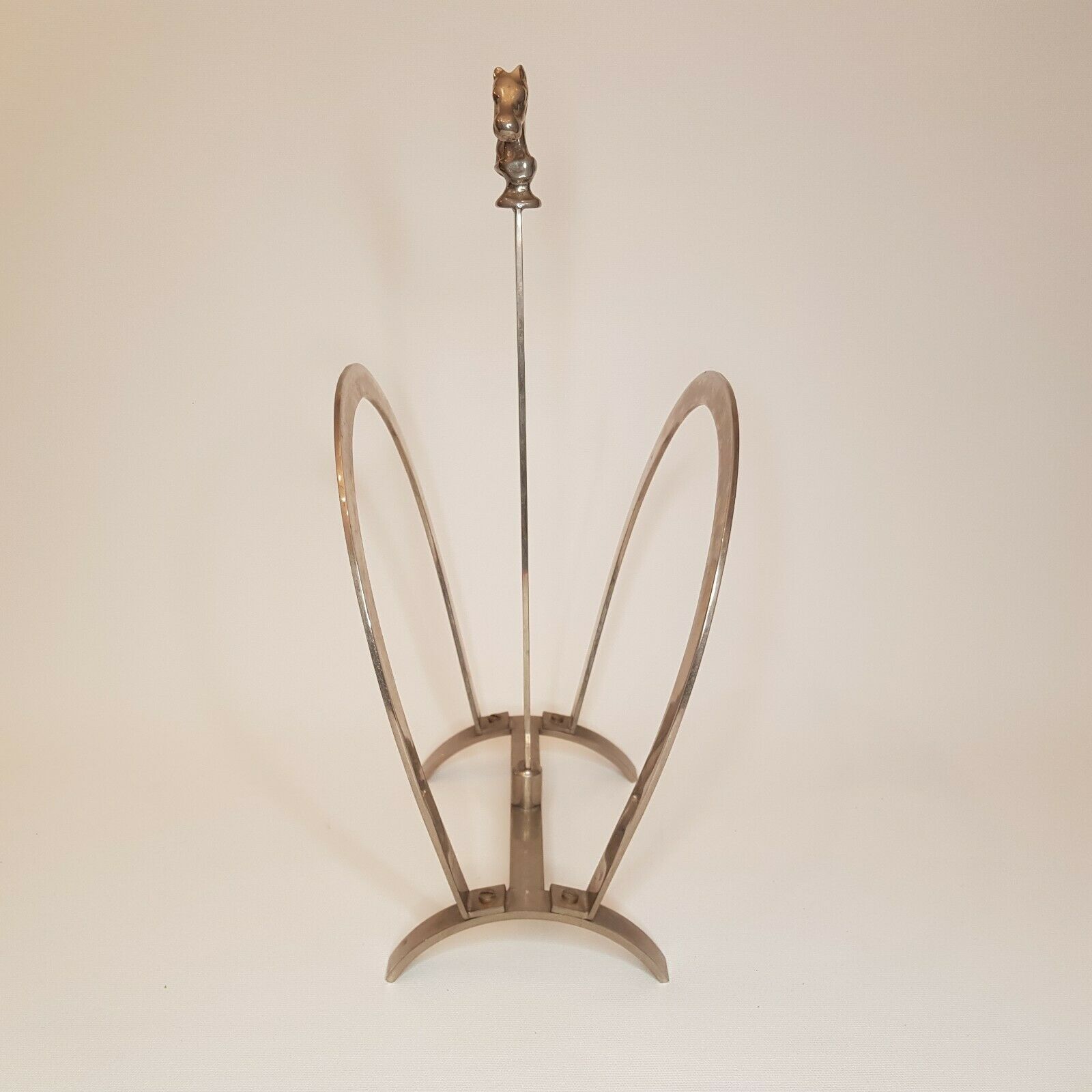 Door reviews horse head design 60s - 70s in steel attributed to Hermes
