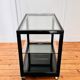 Trolley, occasional piece of furniture on vintage wheels