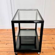 Trolley, occasional piece of furniture on vintage wheels