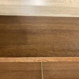 Set of oak shelves, 1950s design.