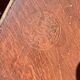 Mahogany gueridon stamped Malfert – erotic furniture – curiosity