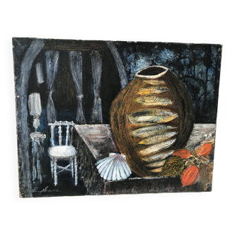 Vintage painting - Japanese