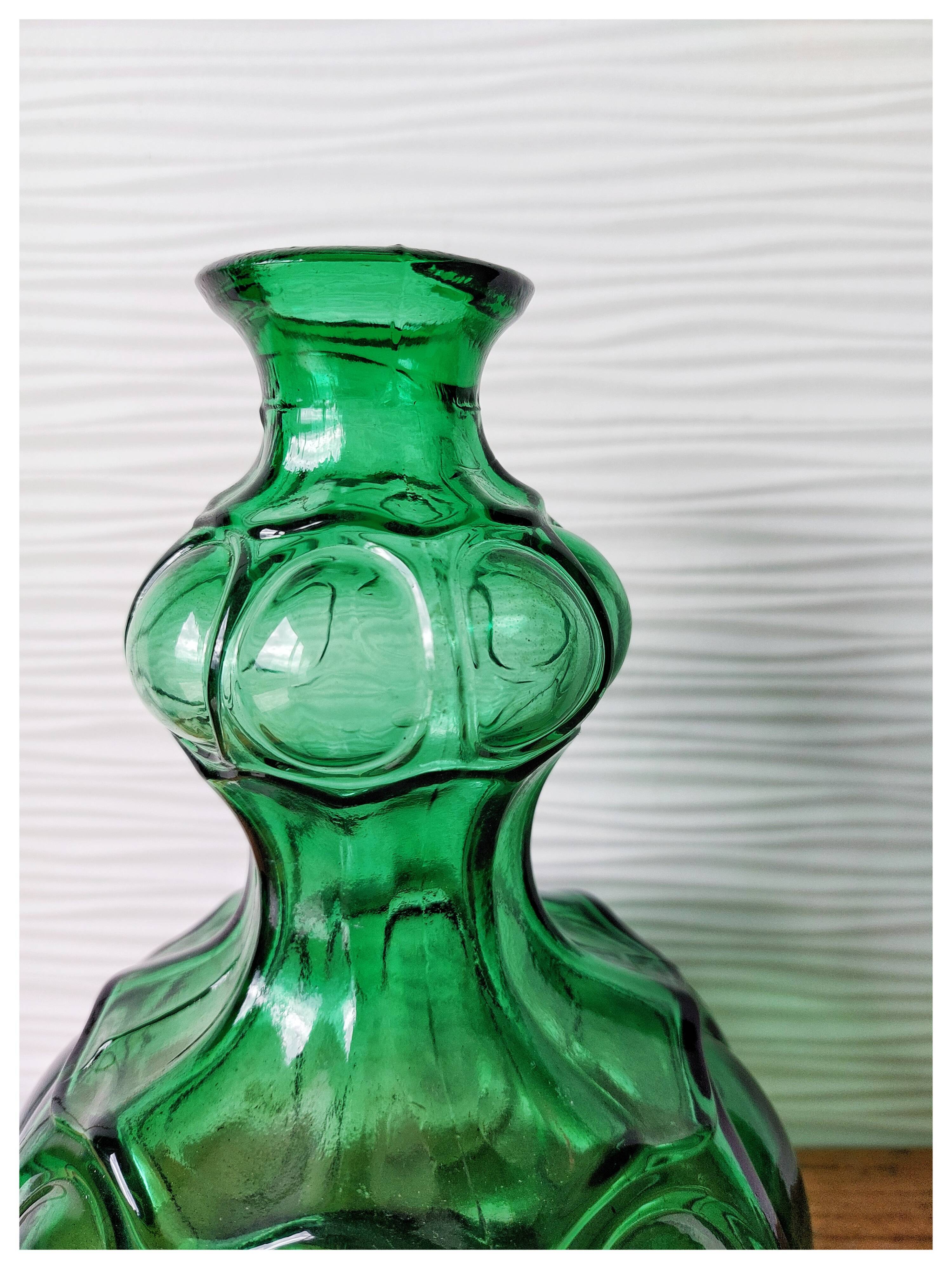 Vase verre vintage