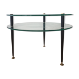 Glass coffee table