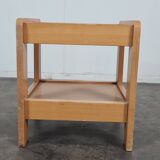 Vintage pine bedside table