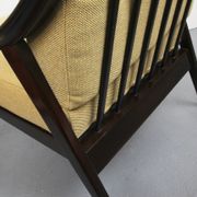 Fauteuil des années 1960 jaune