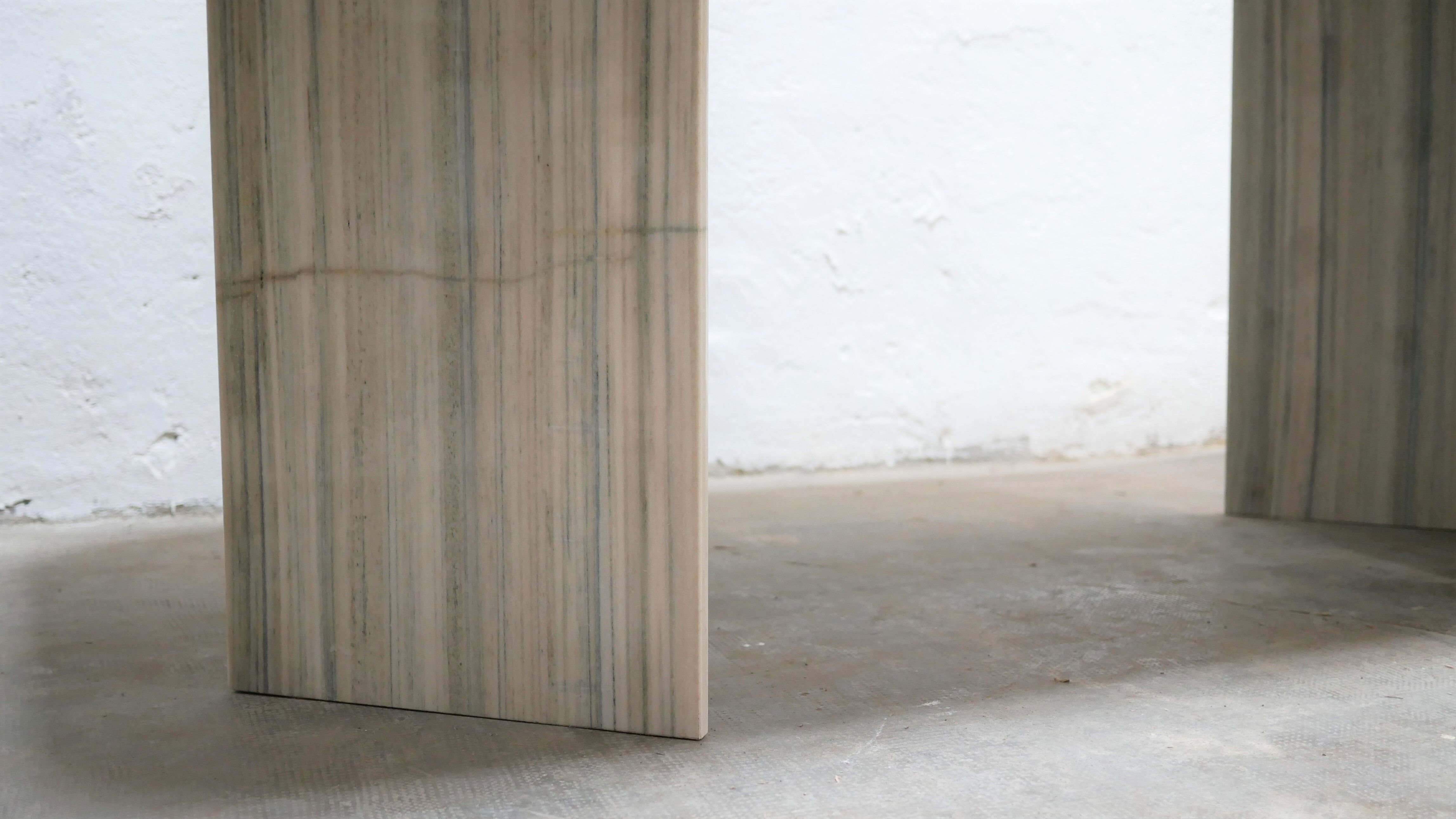 Vintage marble dining table