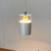Fyrtønden pendant lamp, minimalist Danish modern mid-century by Asger Bay Christiansen for Lys, 1960s.