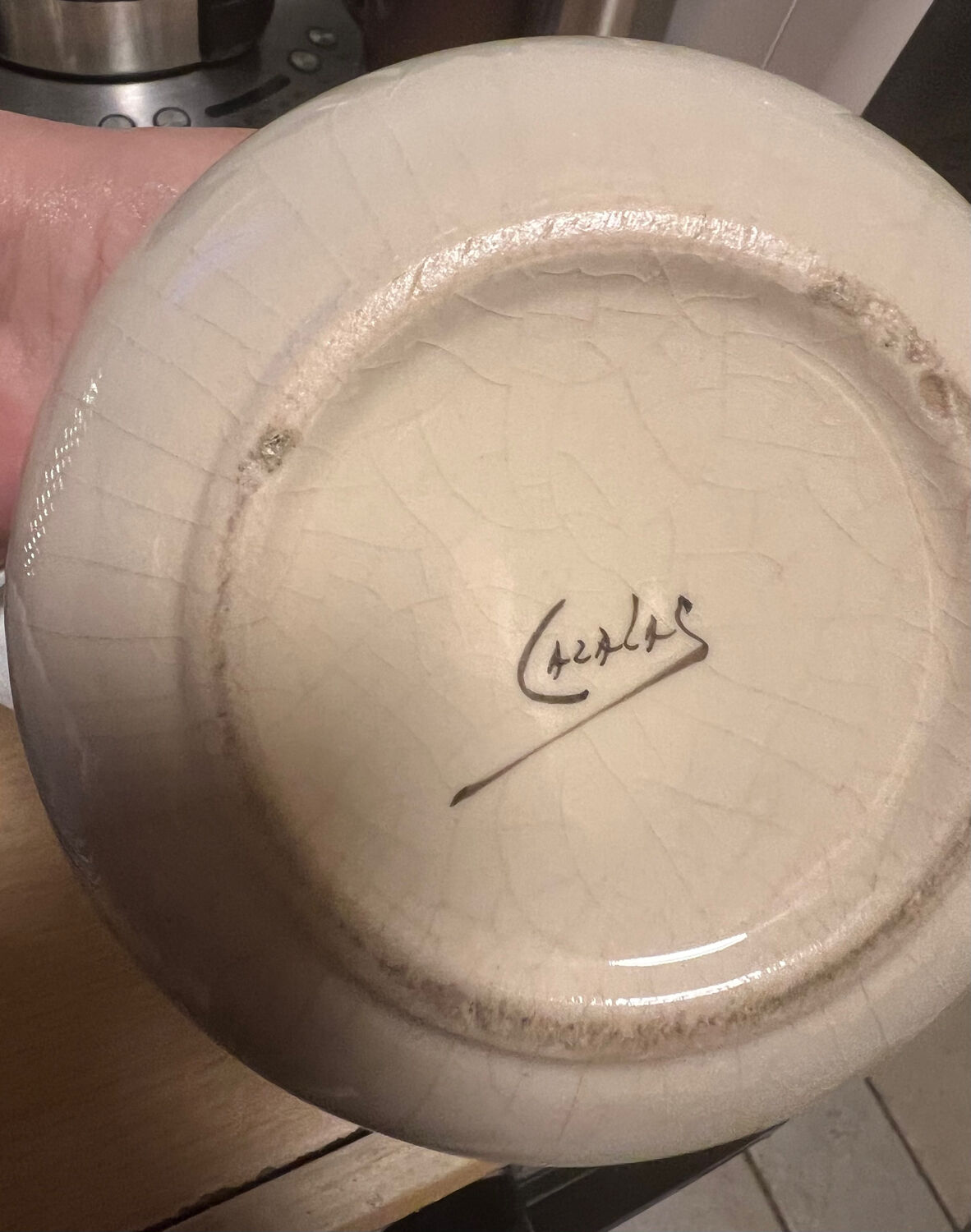 Cazalas Basque ceramic vase