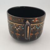 Six coffee cups and saucers in English earthenware Gibson & sons