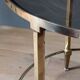 Maison Ramsay 70s brass nesting tables