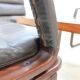 Set of Four Leather Armchairs by Eugen Schmidt, 1970s