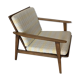 Scandinavian armchair