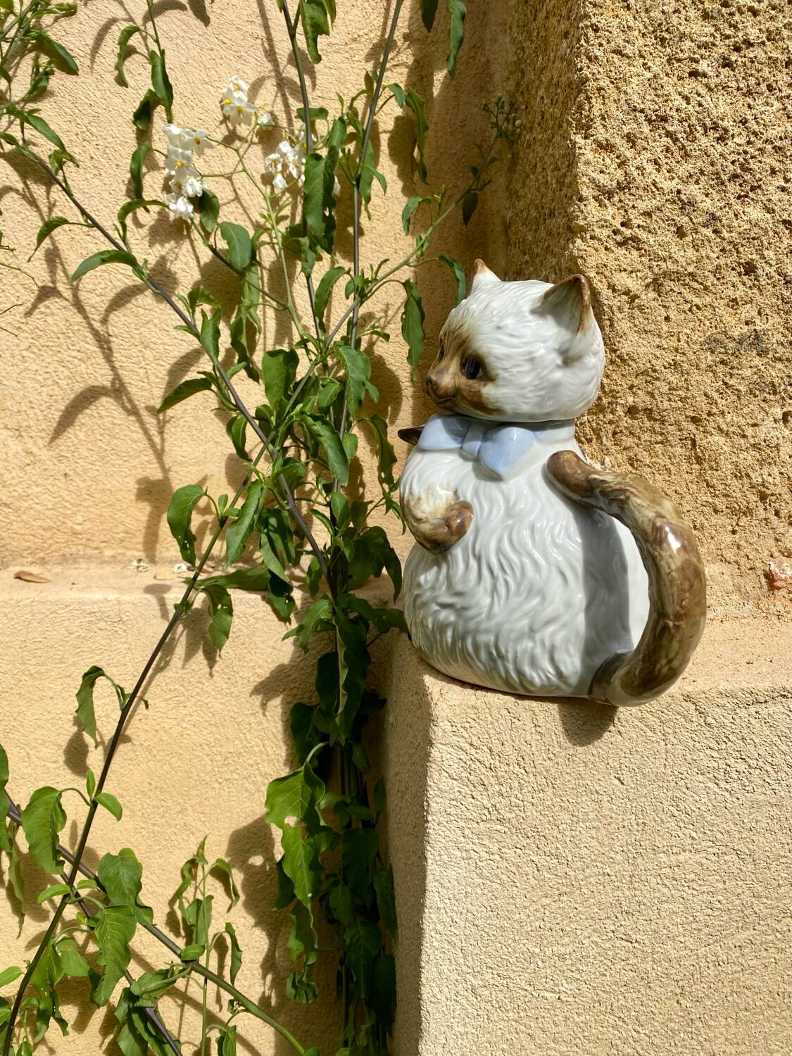 Vintage kitten teapot