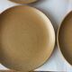 Set of 6 dessert plates made of sandstone