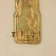 Pair of Swedish Mid Century Brass Wall Sconces