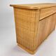 Vintage Bamboo and Wood Sideboard, 1970s
