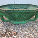 Art deco cast iron planter