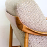 Cherrywood Antimott Lounge Chair by Walter Knoll, 1960s