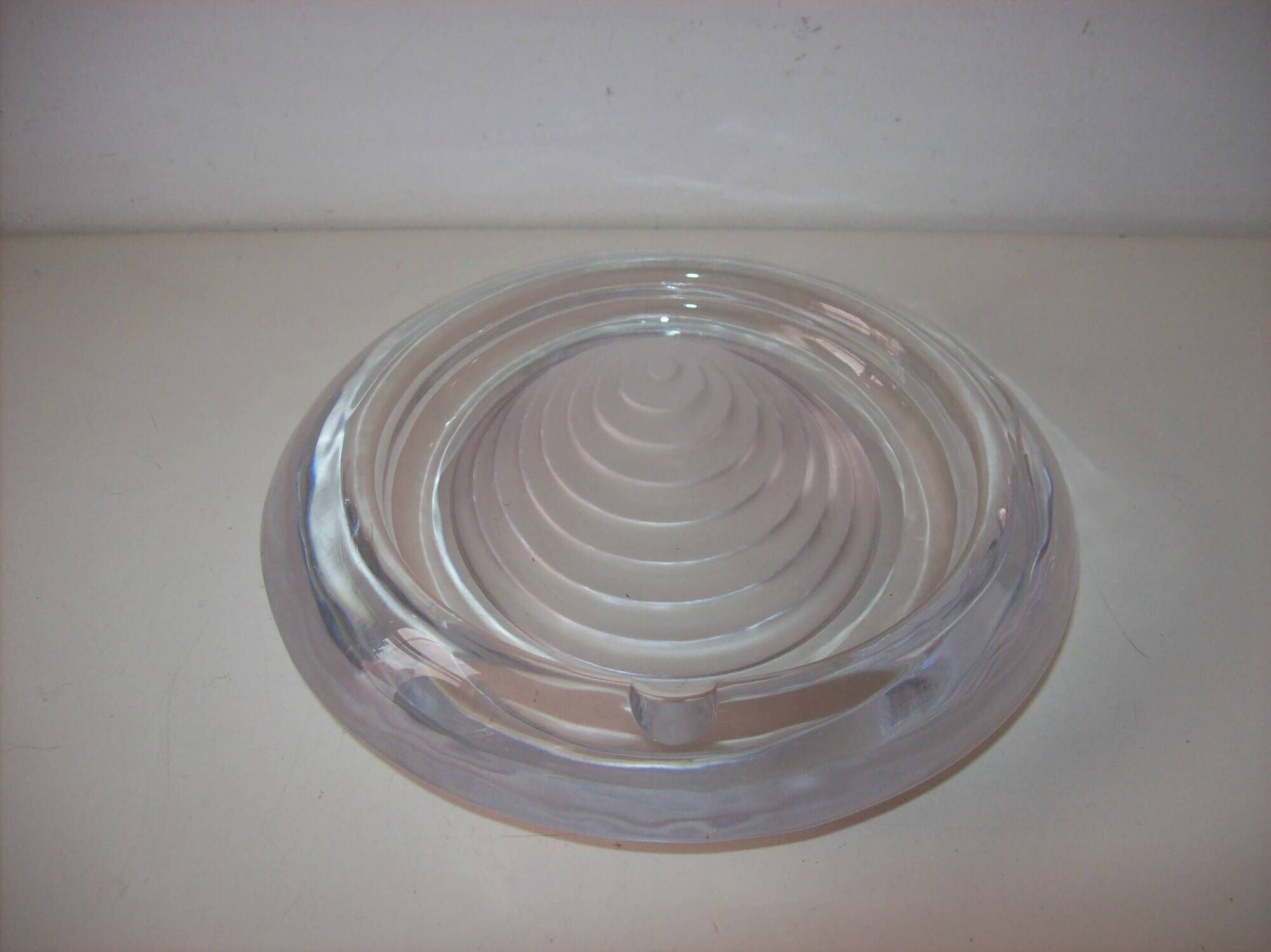 Daum ashtray and pocket tray