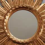 Golden sun mirror 47cm