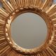 Golden sun mirror 47cm