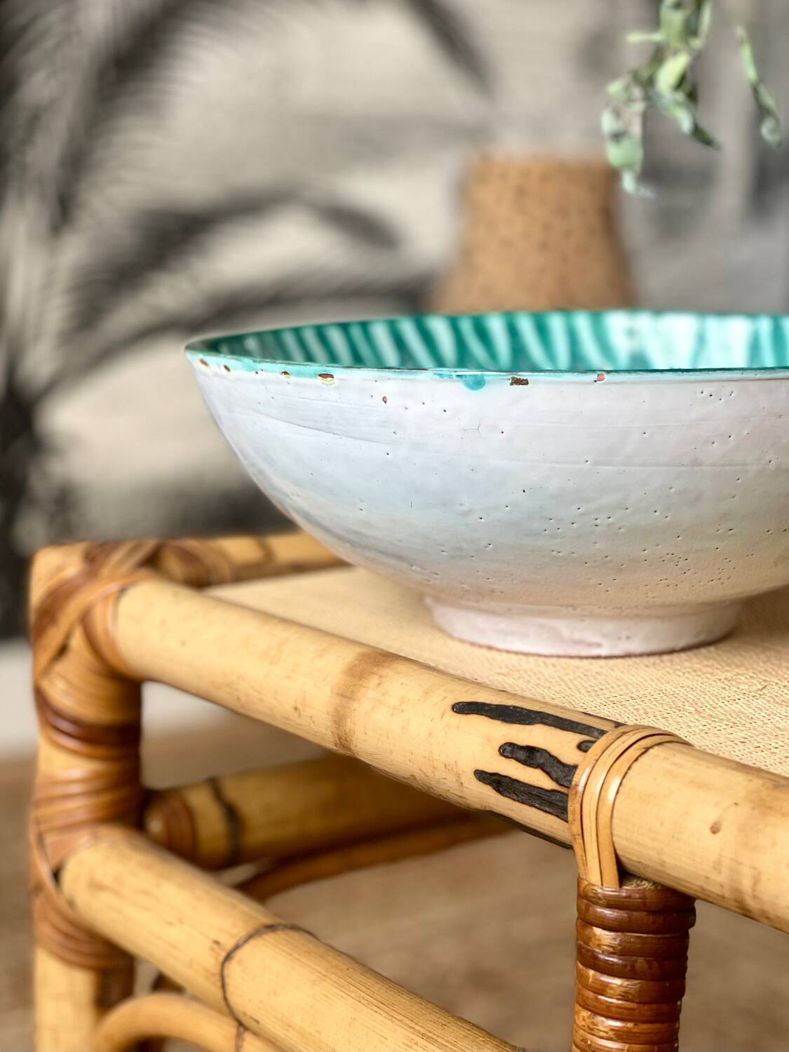 Lebrillo salad bowl from Fajalauza.