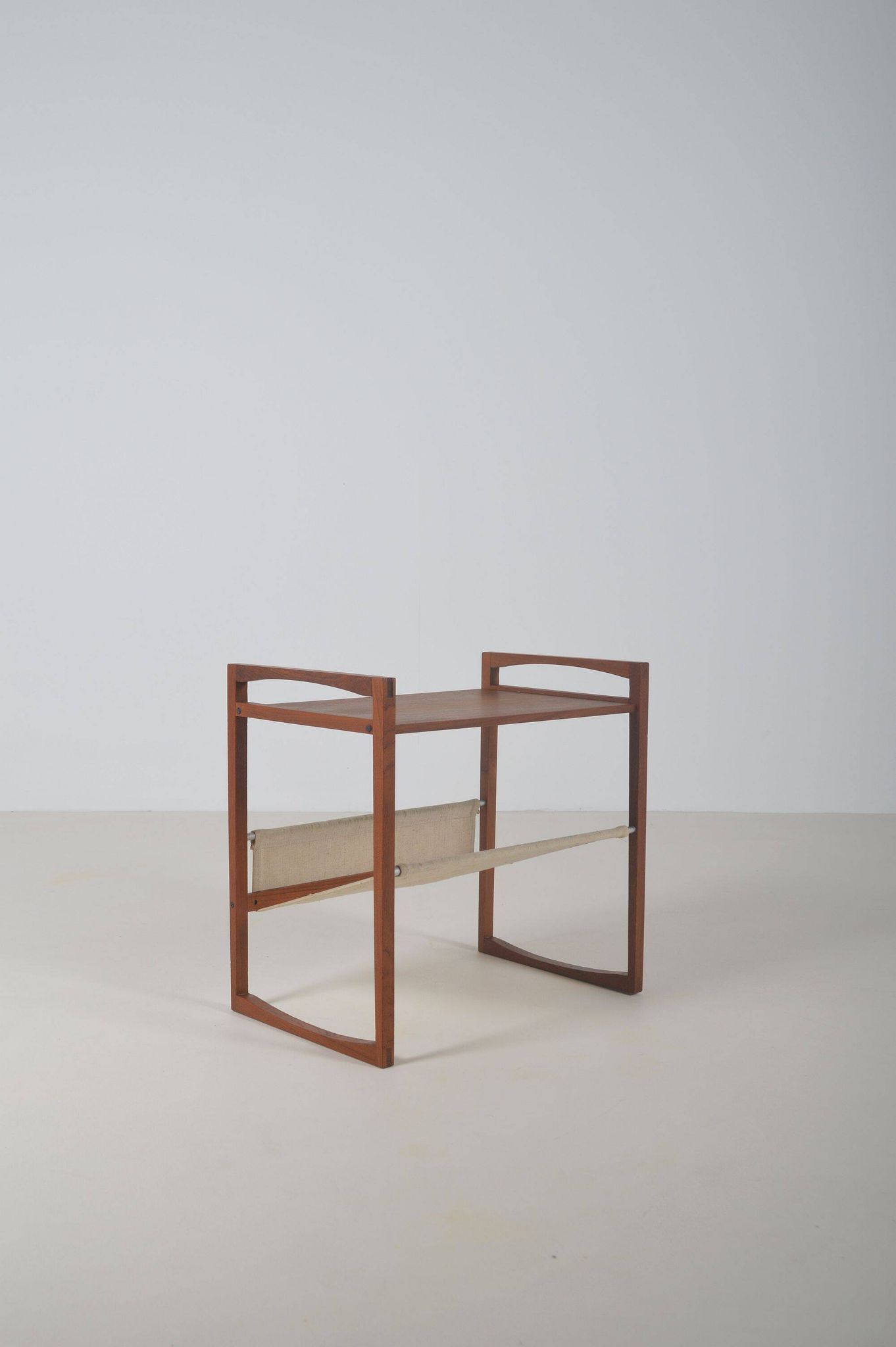 Danish magazine holder designed by Kai Kristiansen for Sika Møbler, 1960s