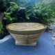 Large wicker and brass fruit bowl by Gabriella Crespi from the 1960s.
