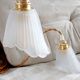 Hand lamp glass skirt