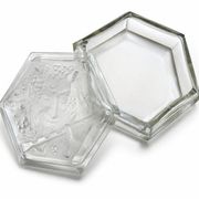Art Deco crystal bonbonnière