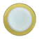 Round golden yellow dish l'amandinoise 7894