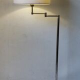Articulated reading floor lamp from the 80s