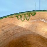 Varnished terracotta jar