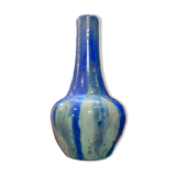 Pierrefond, Soliflore Vase In Blue Ceramic