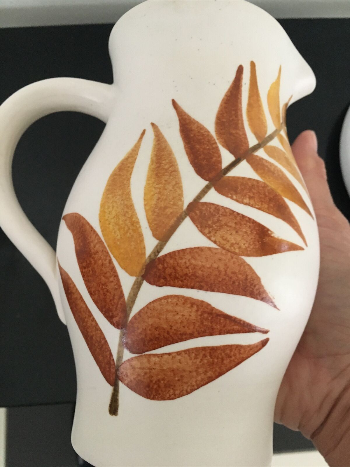 Ceramic pitcher by Elchinger