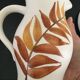 Ceramic pitcher by Elchinger