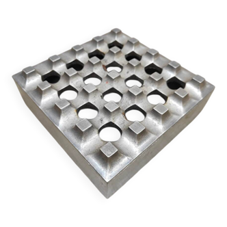 Swedish vintage aluminum Ultima ashtray Holger Bäckström & Bo Ljungberg