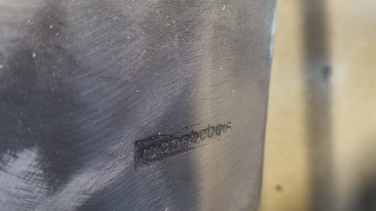 Fleur de Fer coffee table by Maurice Barilone, 1980s