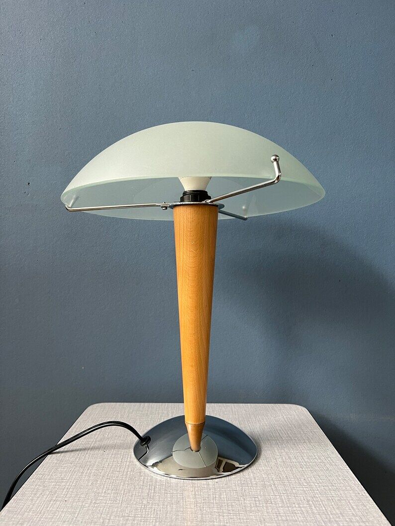 Mushroom table lamp Ikea Kvintol b9503 vintage