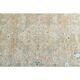 1970s Vintage Persian Handmade Wool Cotton Yellow Area Rug 280x381