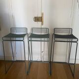 "HAY" high metal stools