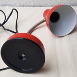 70's orange desk lamp