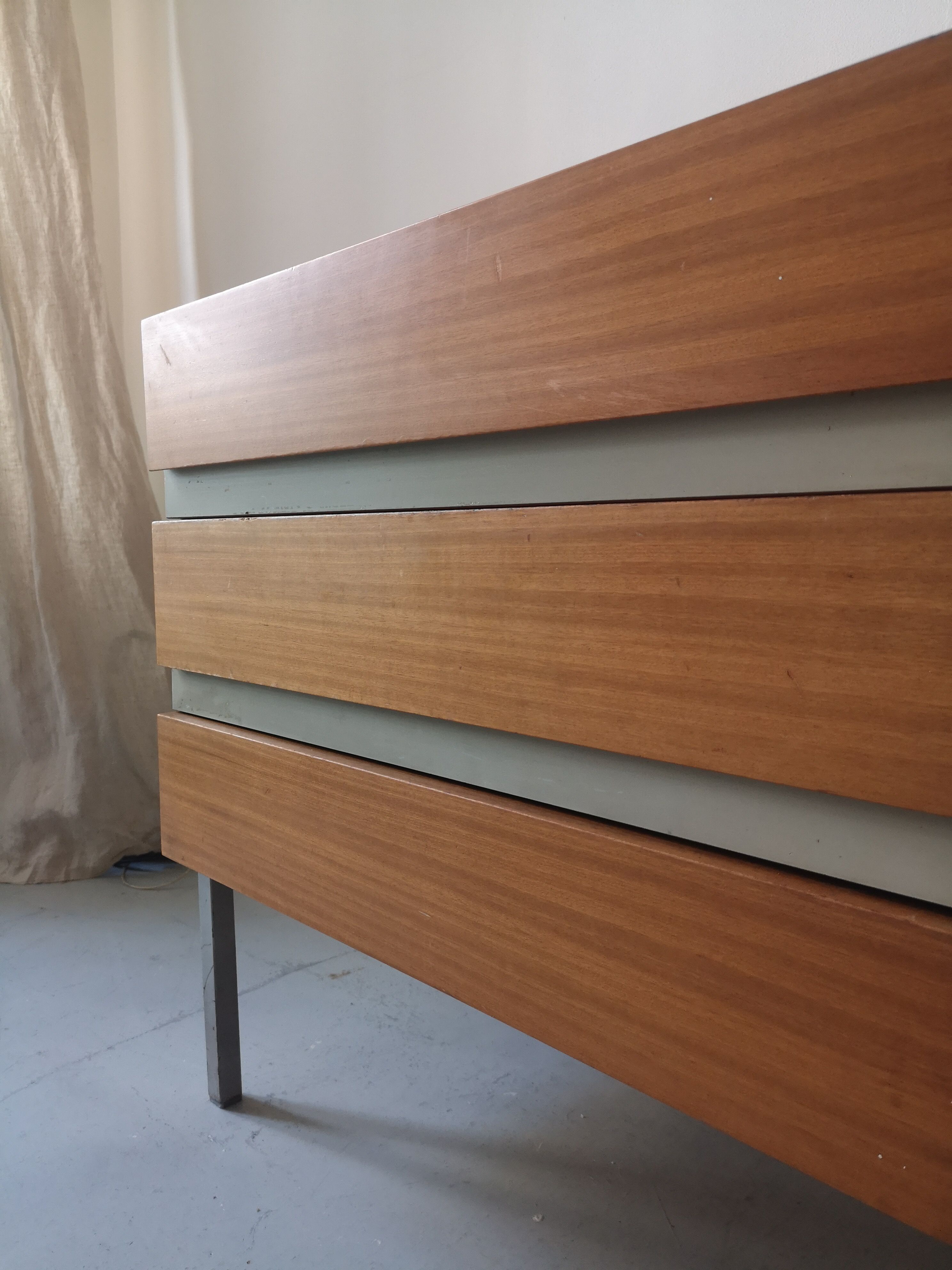 Wooden sideboard mid century, 1960