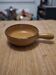 Vintage French glazed earthenware casserole La Bourguignonne