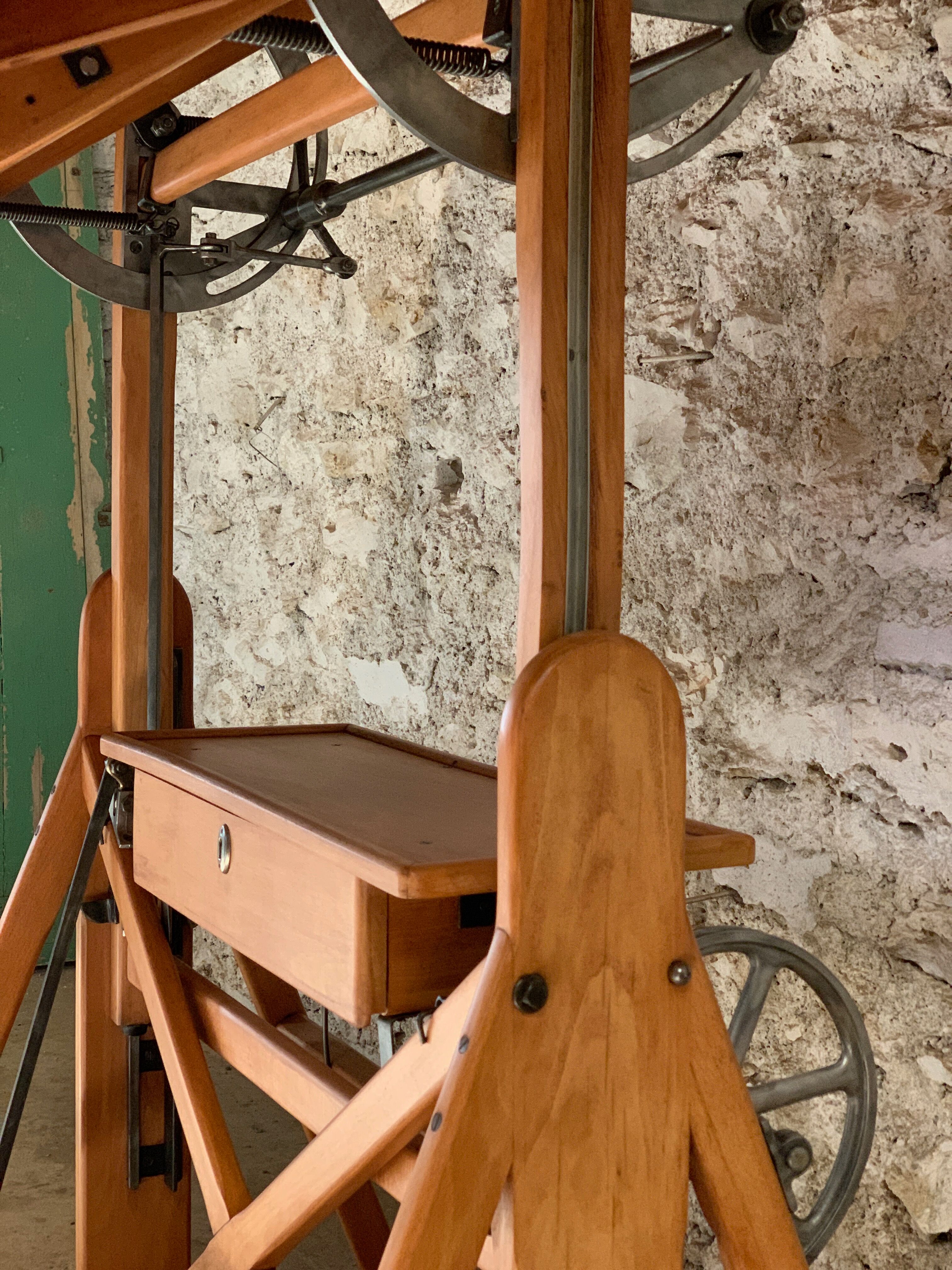 Drawing table of italian architect Sacchi circa 1930