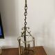 Vestibule lantern, gilded bronze, Louis XVI style